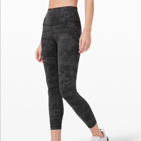 camo yoga pants lululemon